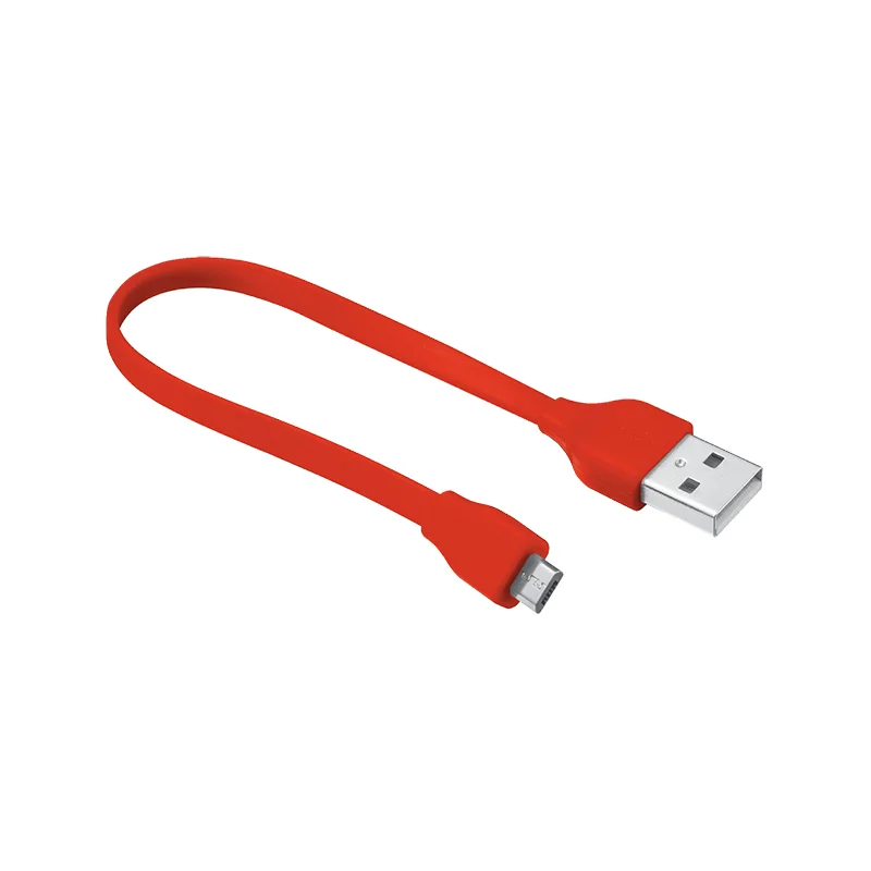 Trust 20141 Flat Mikro USB Kablo 20 cm,Kırmızı
