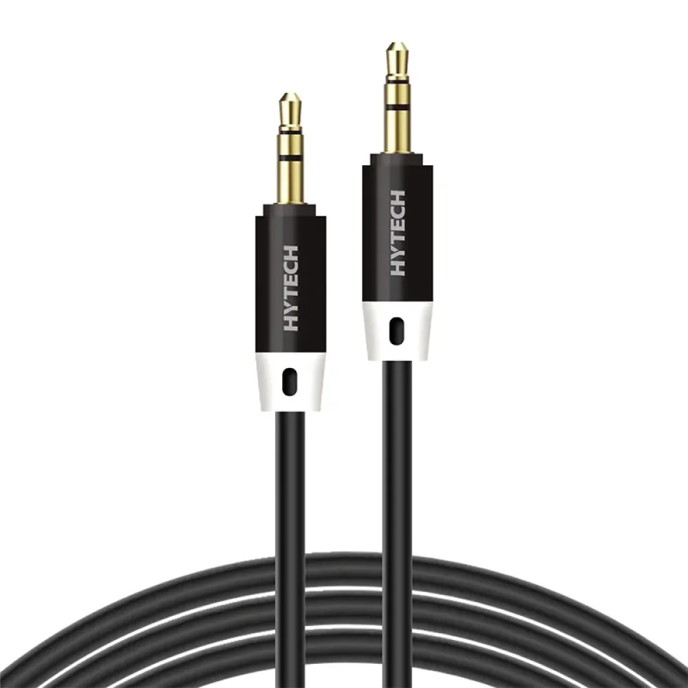 Hytech Hyx70 1M 3.5Mm Stereo Ses Kablosu,Siyah