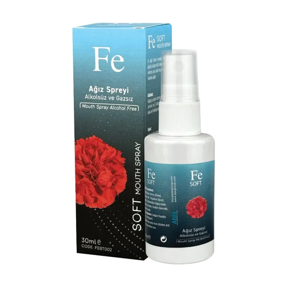 Fe Ağız Spreyi Alkolsüz ve Gazsız 30 ml