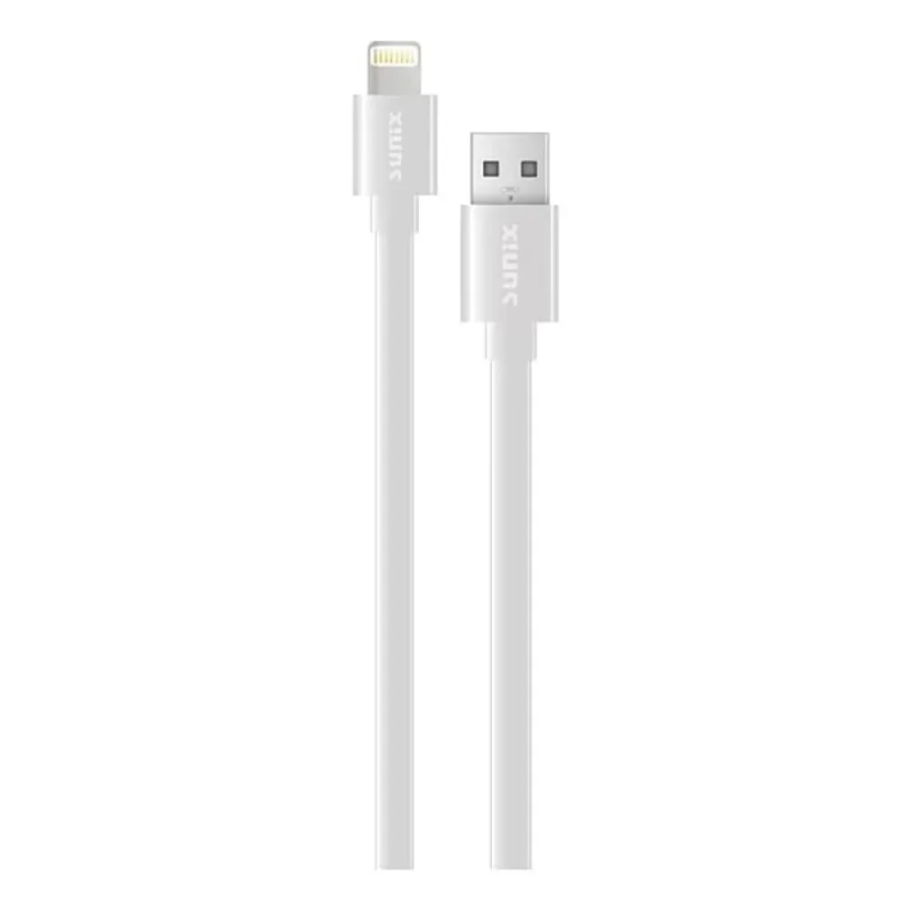 Sunix SC03 Soft Kablo Lightning Şarj Kablo Beyaz