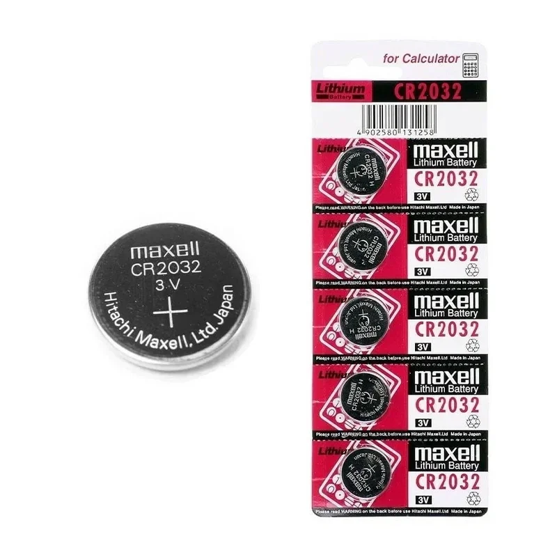 Maxell CR2032 Pil 5'li Düğme Pil