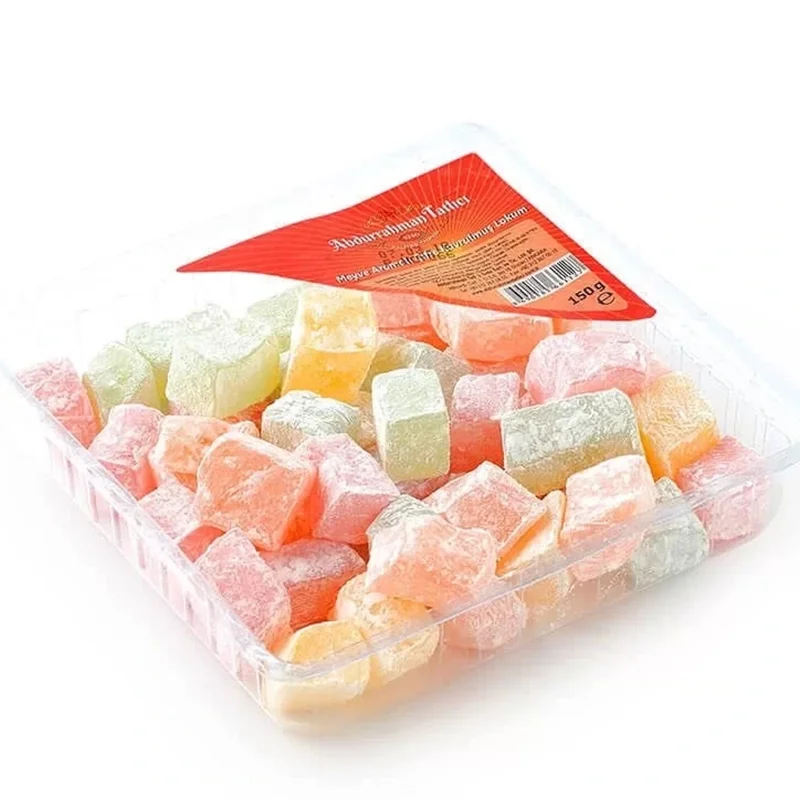 Abdurrahman Tatlıcı Çifte Kavrulmuş Meyveli Lokum 150 gr