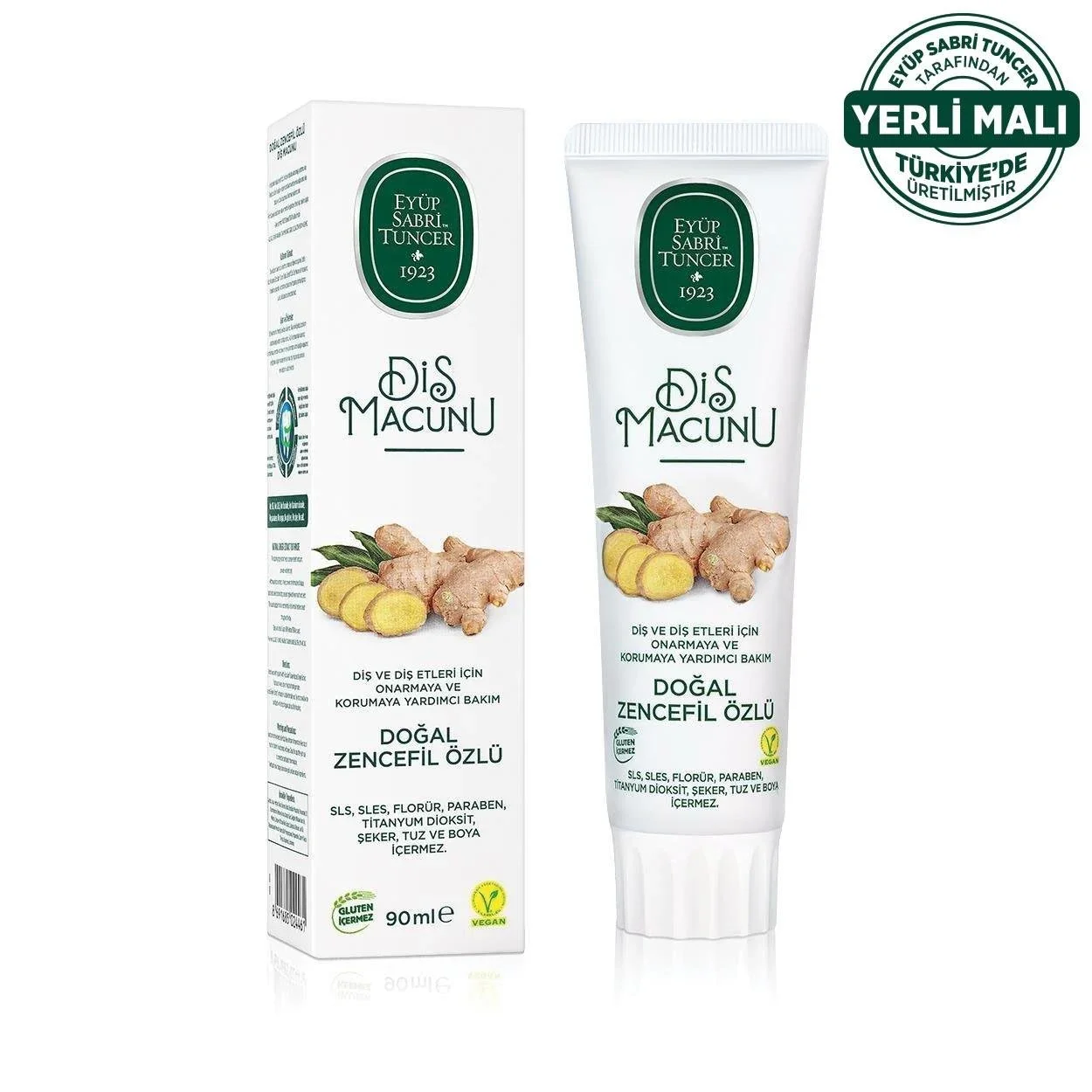 Eyüp Sabri TuncerDoğal Zencefil Özlü Diş Macunu 90 ml