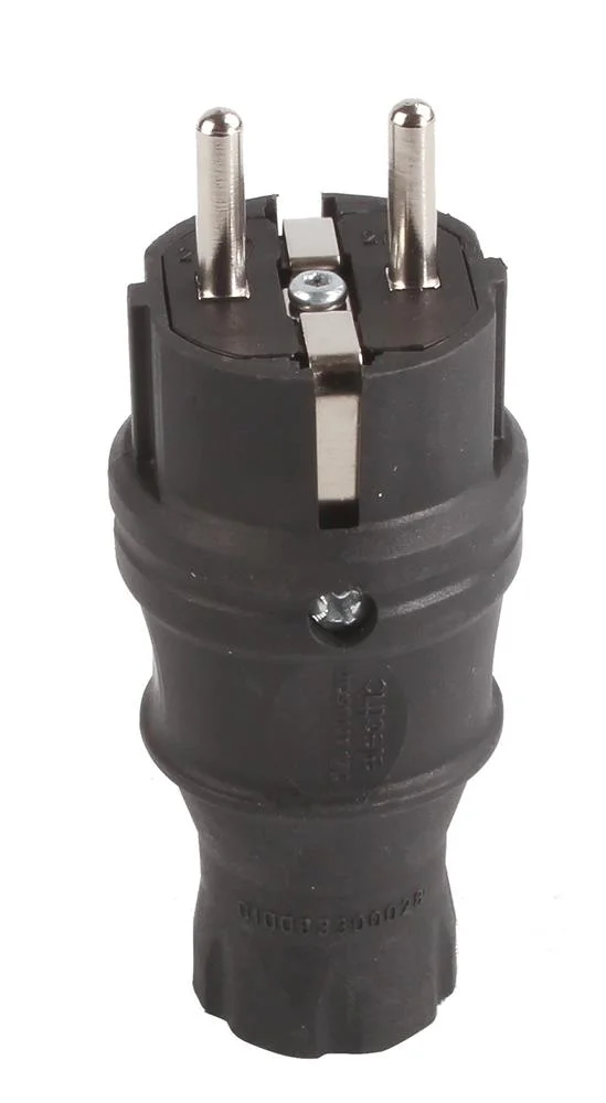 Mutlusan MUT-28 1X16 A. MONO. Topraklı Erkek Fiş (Düz)(010 083 300028)