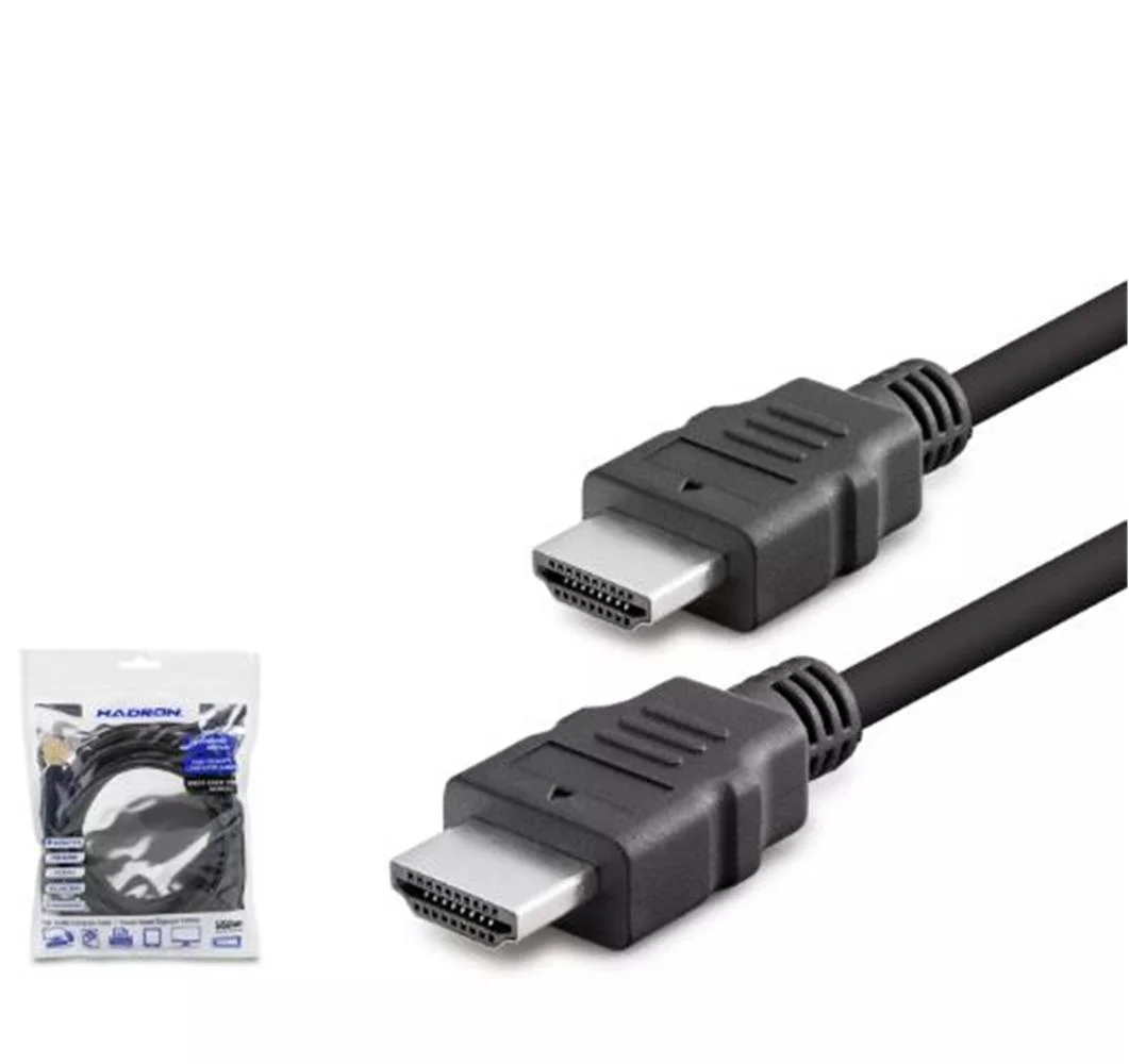HADRON HDX2005  3M  HDMI (M) TO HDMI (M) KABLO PVC  SİYAH