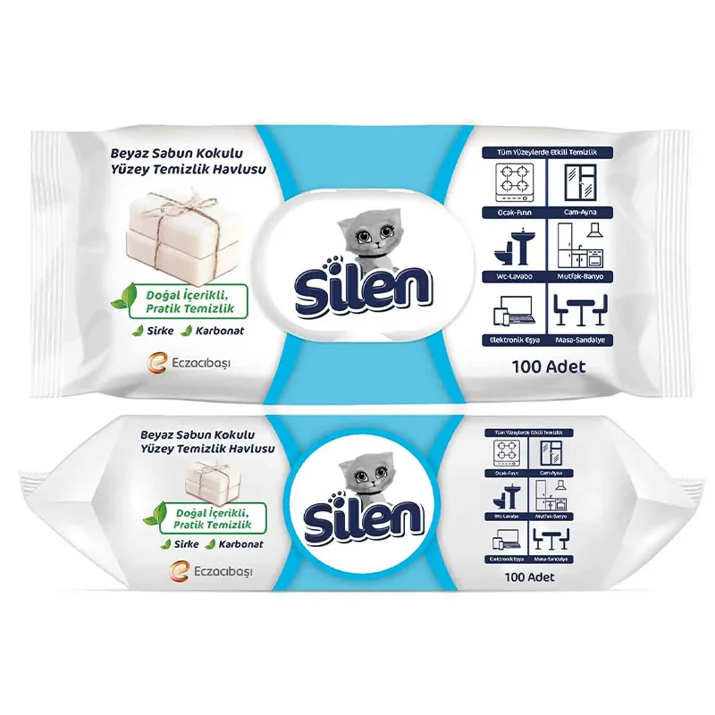 Silen Yüzey Temizlik Havlusu 100&amp;#39;lü