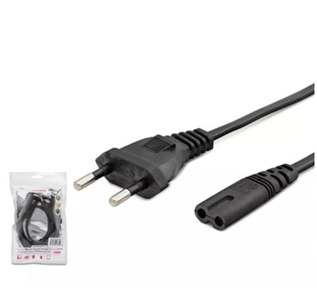 HADRON HDX5566 TEYP POWER KABLO 42PIN 1MM UZUN SOKET AMBALAJLI 1.5M SİYAH