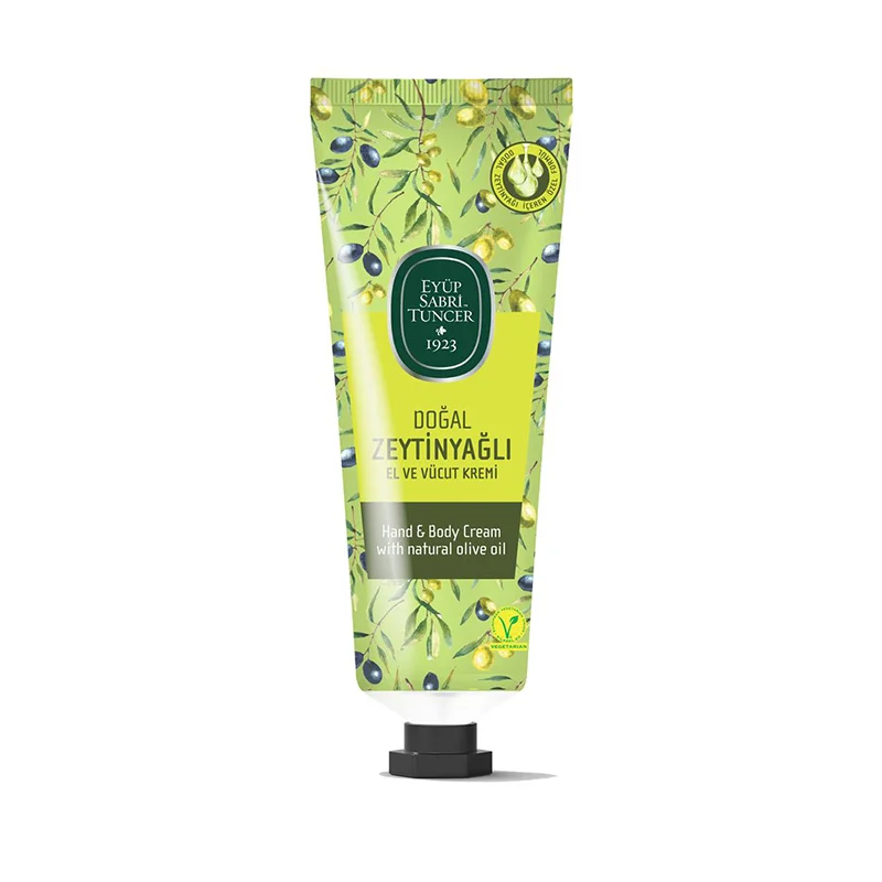 Eyüp Sabri Tuncer Doğal Zeytinyağlı El ve Vücut Kremi 50 ml,Zeytinyağlı