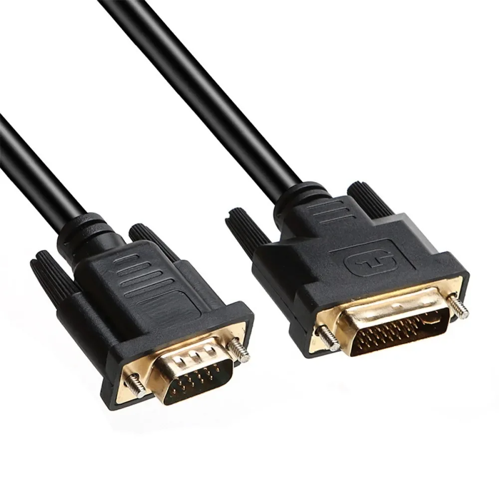 Dark 2m DVI – VGA %100 Bakır Çift Yönlü Görüntü Kablosu