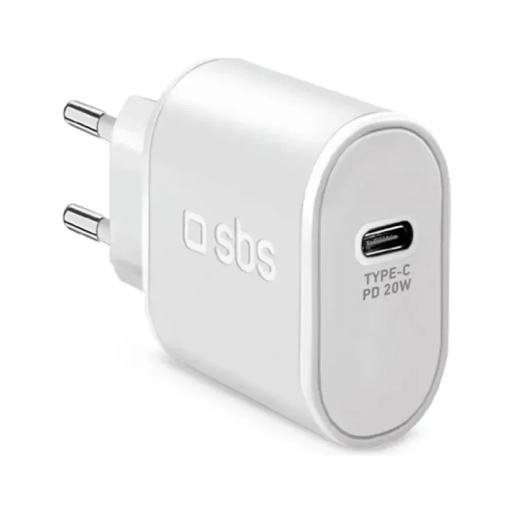 SBS Seyahat Şarj Cihazı 1xUSB-C PD 20W-B
