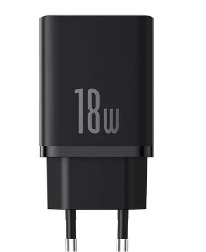 Baseus P10111405117-Z1  Cube Fast QC 3.0 18W USB-A Hızlı Şarj Aleti Cluster Black