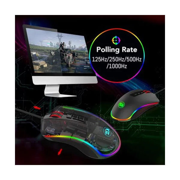 Redragon Cobra Oyuncu Mouse Rgb, 9 Buttons
