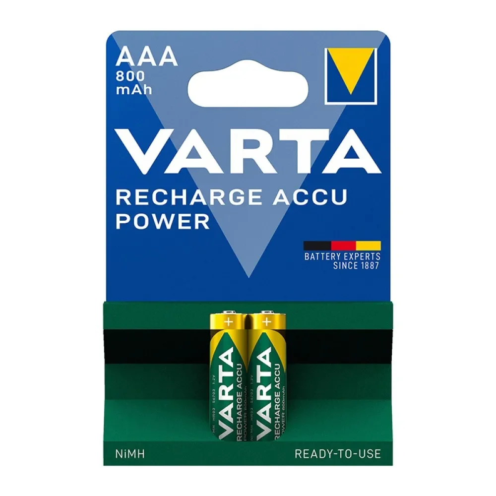 Varta AAA Ready 2 Use Longlife Accu 800 Mah İnce Kalem Pil 2'Li