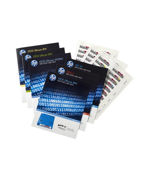 HP Q2014A LTO7 Barkod Etiketi 100'lü Paket