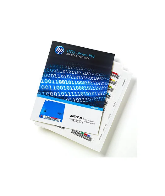HP Q2011A LTO5 Barkod Etiketi 100'lü paket