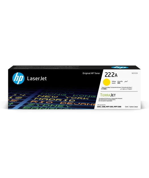 HP W2222A Yellow T.Kartuş(222A)