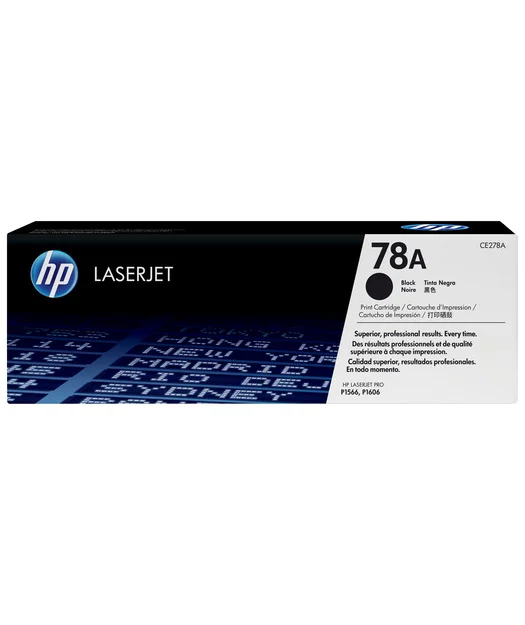 HP CE278A Black Toner Kartuş (78A)