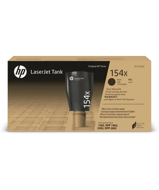 HP W1540X High Yield Black Toner (154X)