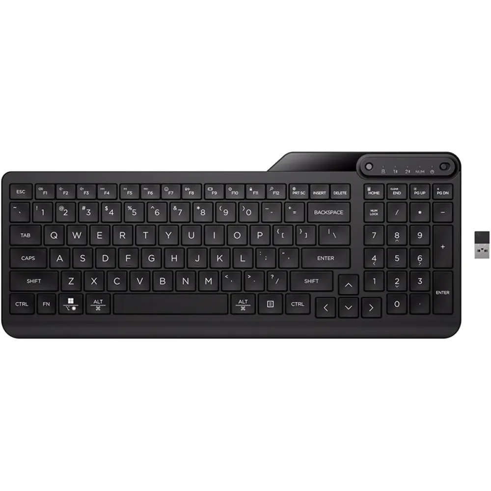 HP 7N7B9AA 475 Çift Mod Kablosuz Klavye Siyah 7N7B9AA-AB8