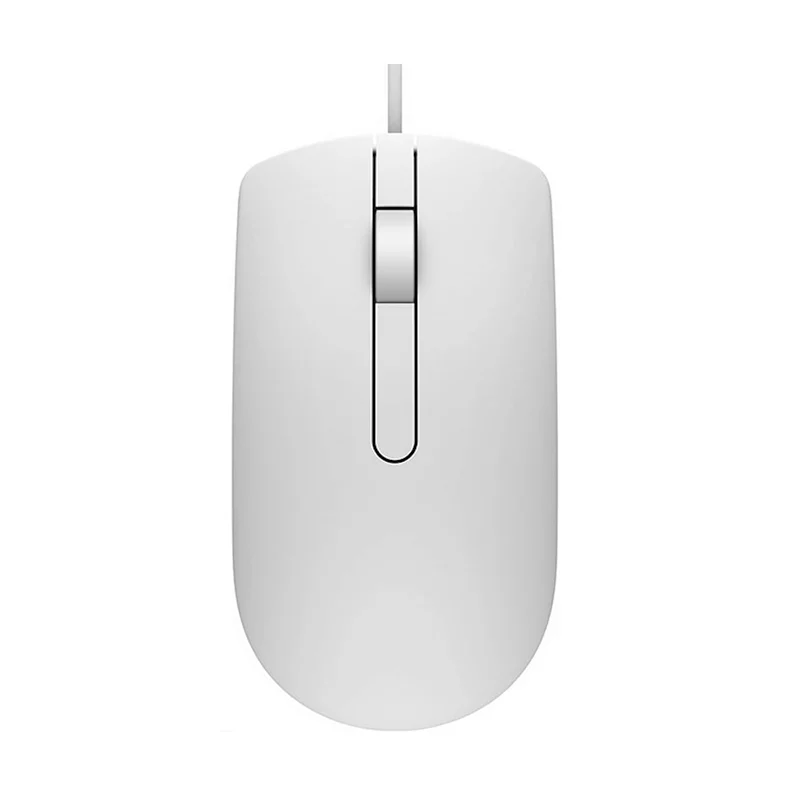 Dell MS116 570-AAIP Optik 1.000 DPI Kablolu Mouse – Beyaz