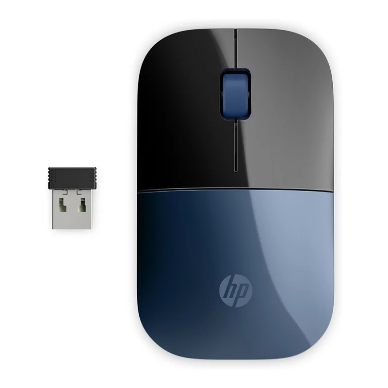 HP Z3700 Kablosuz İnce Mouse - Siyah &amp; Mavi 7UH88AA