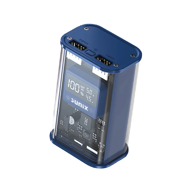 Sunix PB-44 / 12.000 mAh Powerbank - Mavi