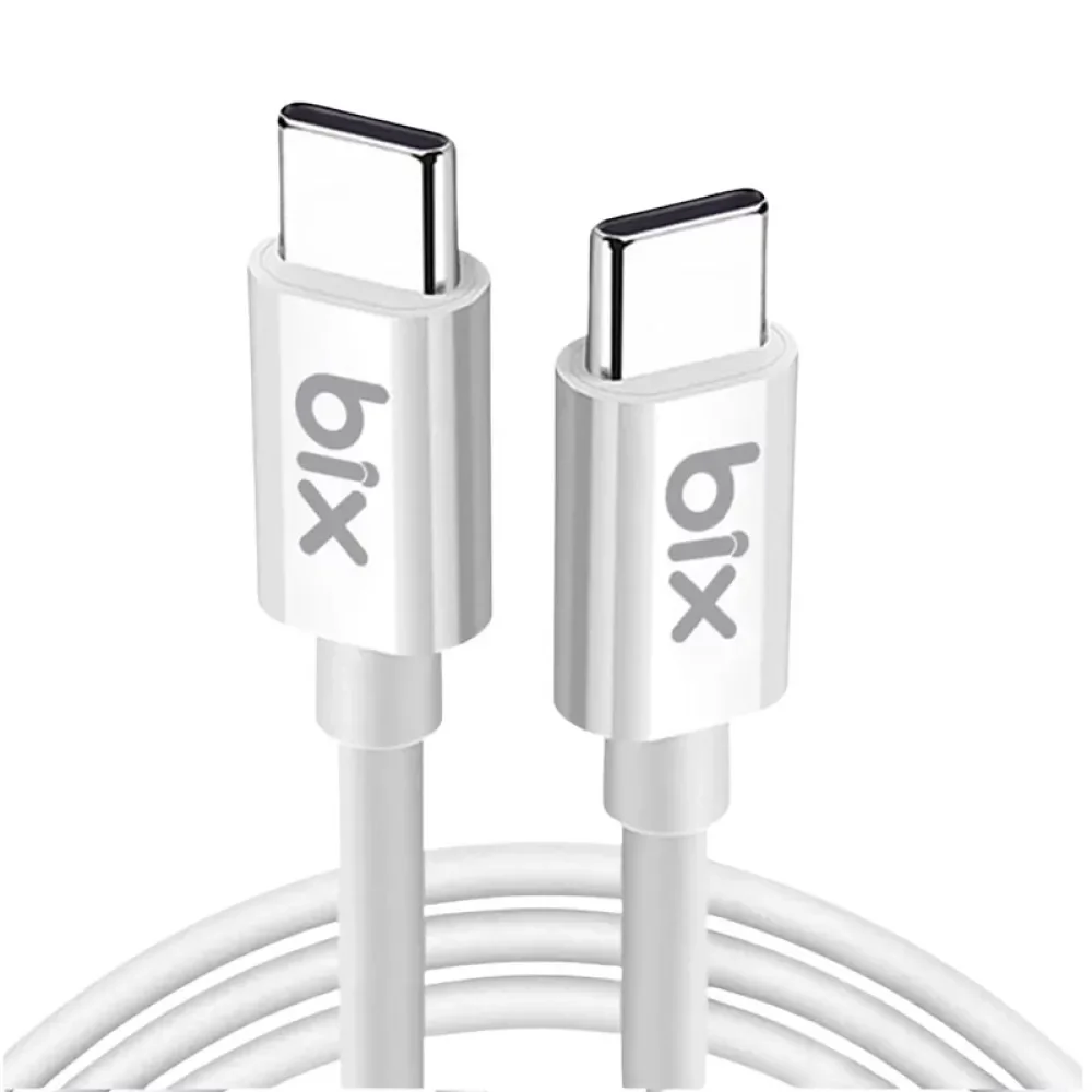 Bix bx101cw 5a 60w type-c to type-c şarj Kablosu