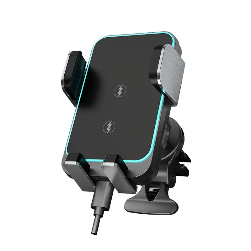 SHAZA Kablosuz Hızlı Şarj Özellikli Araç İçi Telefon Tutucu