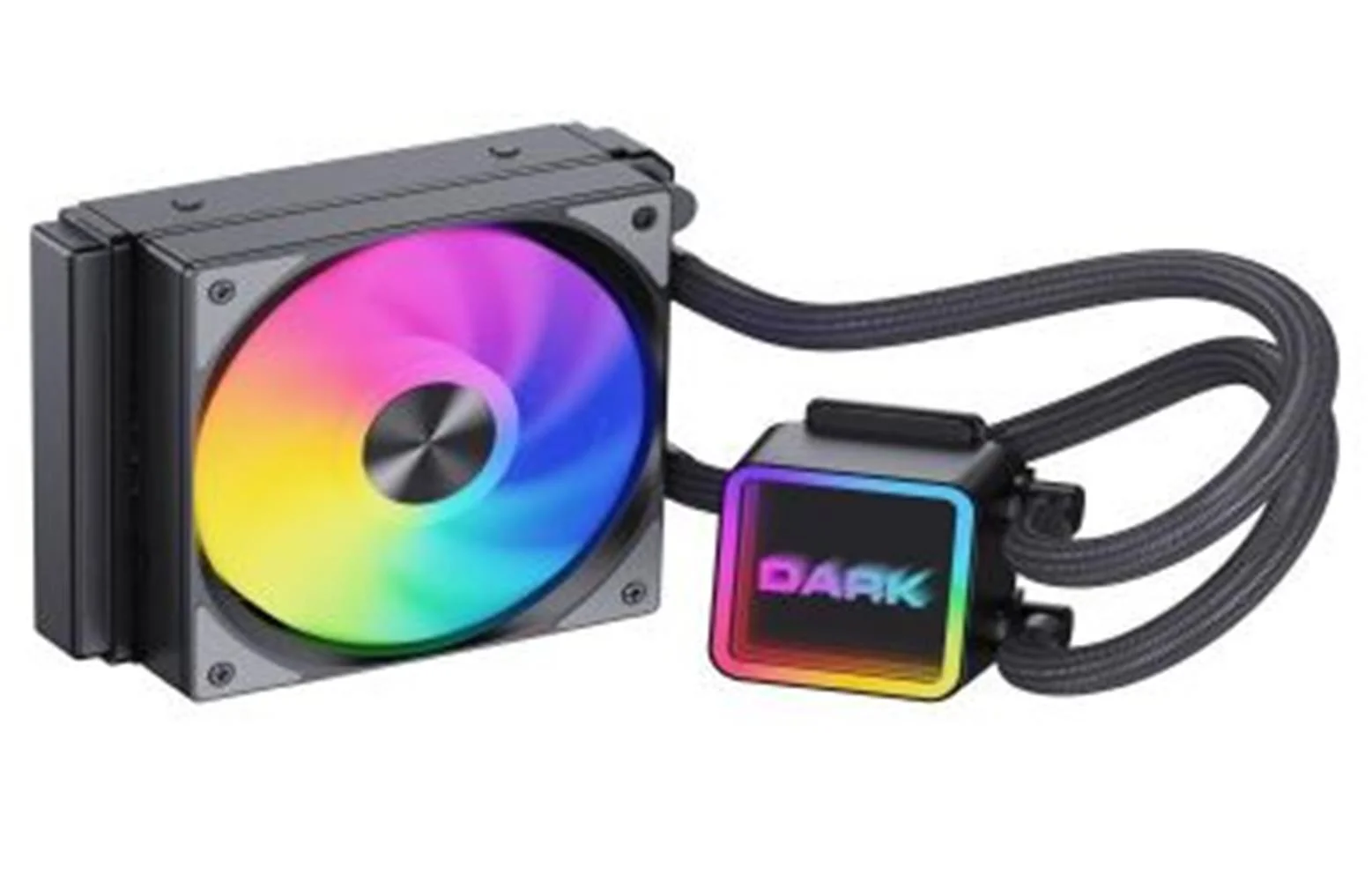 Dark AquaForce W126 12cm FRGB LED Fan + Pompa, Intel &amp; AMD Uyumlu Sıvı Soğutma Sistemi (DKCCW126)