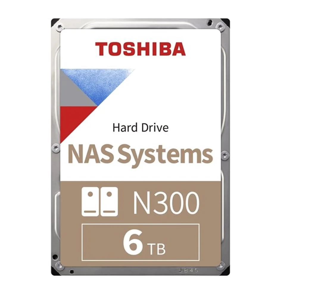 Toshiba 6TB MN10ADA600S N300 7200RPM 3.5" 128MB Cache Sata 3 NAS Disk Harddisk
