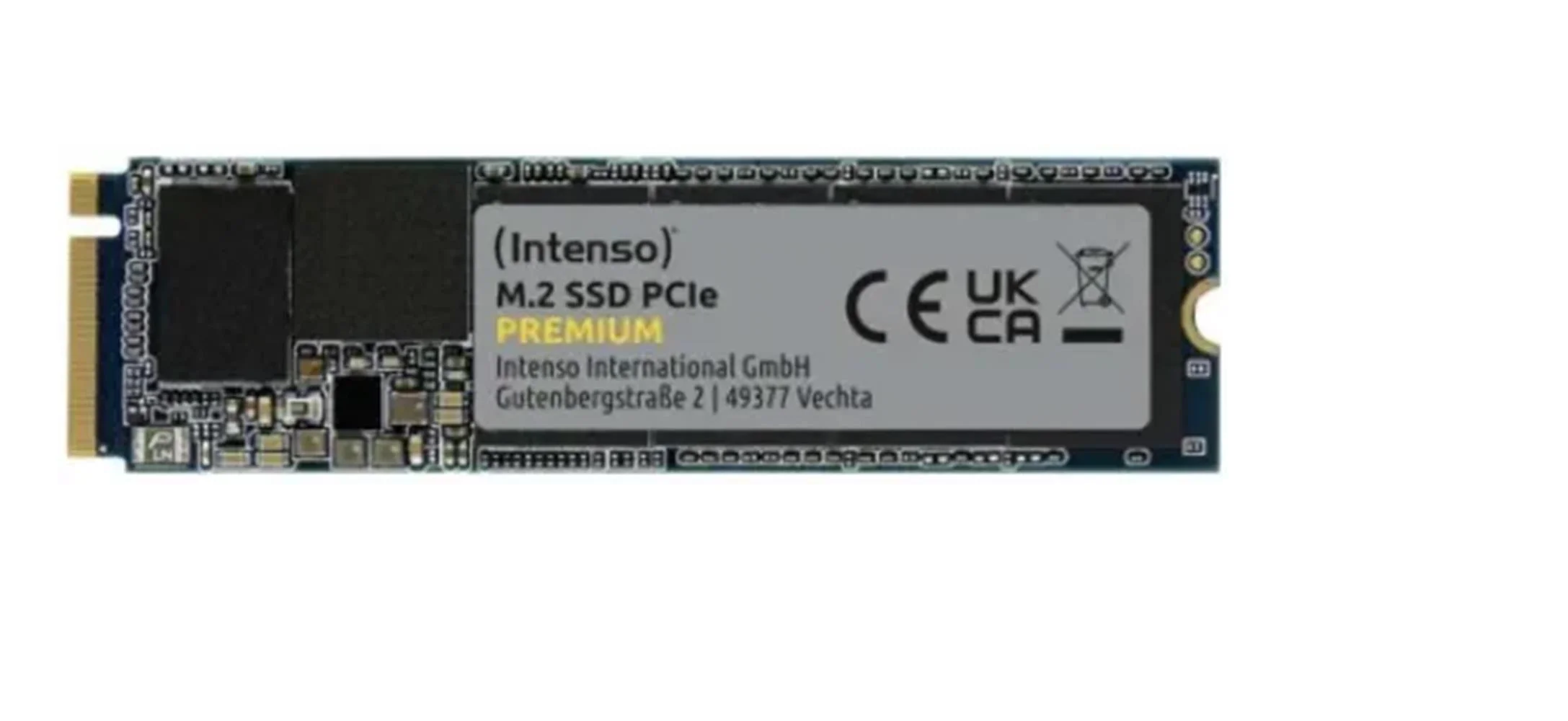 Intenso 500GB Premium Gen.3x4 NVMe 1.3 SSD 2100MB-1700MB-s Ssd Harddisk