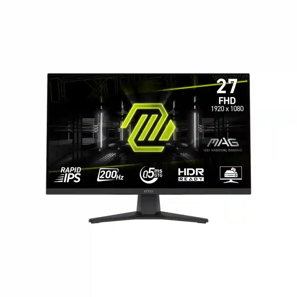 Msi 27" MAG 272F 1920x1080 FHD 200Hz 0.5ms HDMI DP FreeSync Premium IPS Gaming Monitör
