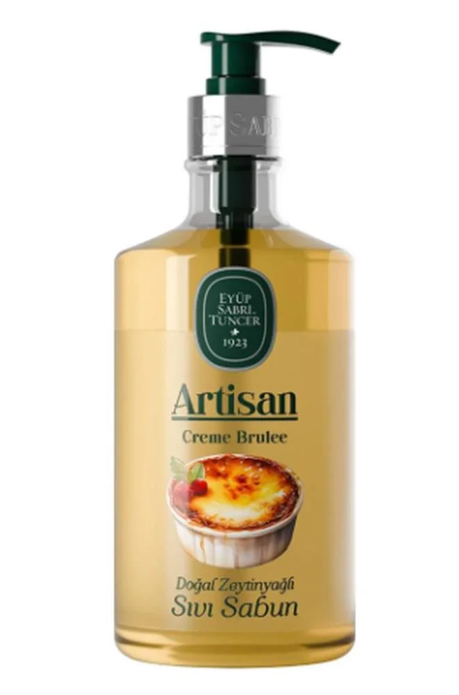 Eyüp Sabri Tuncer Artisan Creme Brulee 600ml Doğal Zeytinyağlı Sıvı Sabun