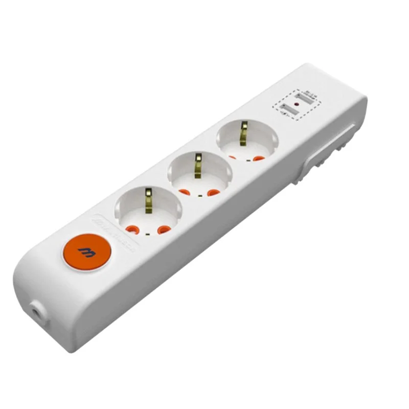 Mutlusan Rı-Tech 3lü 3mt Anahtarlı 1Usb+1Type-C ı Topraklı Grup Priz(Ç.K.) (001 175 350102 03 00)