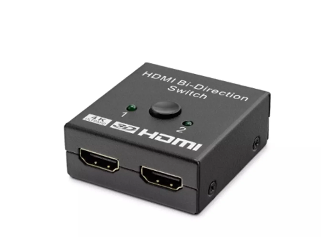 Hadron Hdx1296 2 Port Hdmi Switch 2Giriş 1Çıkış Bi-Direction 4K Ultra HD ve 3D HDMI 1.4 - 2.0 uyumlu