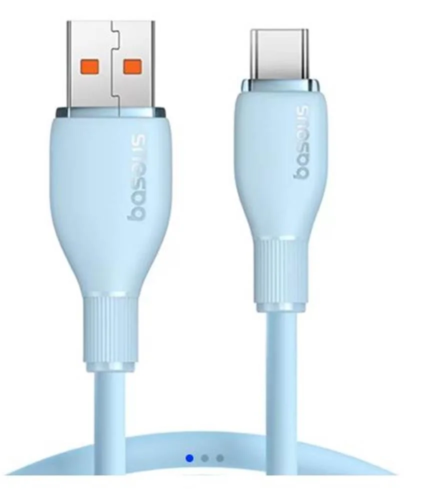 Baseus Pudding USB to C 100W Kablo 1.2m Mavi (P10355703311-00)
