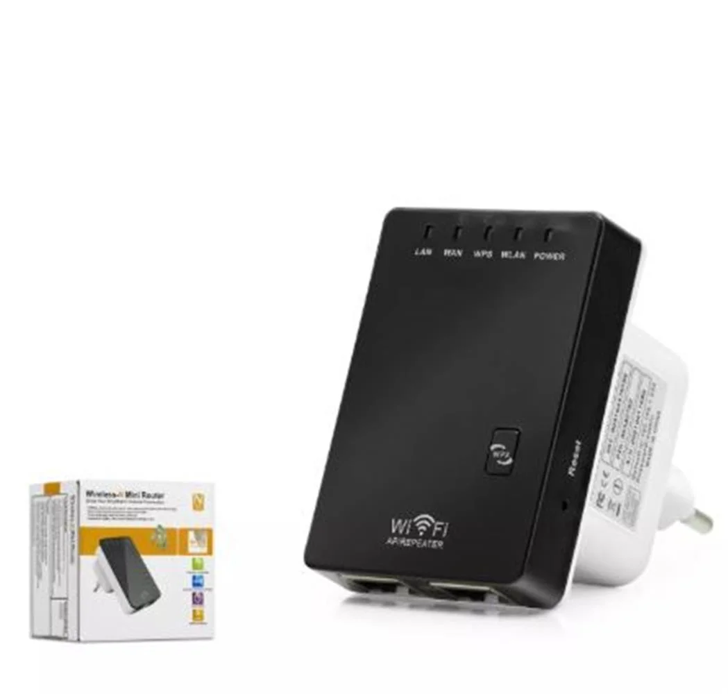 Hadron Hd9101 Wifi Repeater+ Router+Ap 300Mbps Siyah