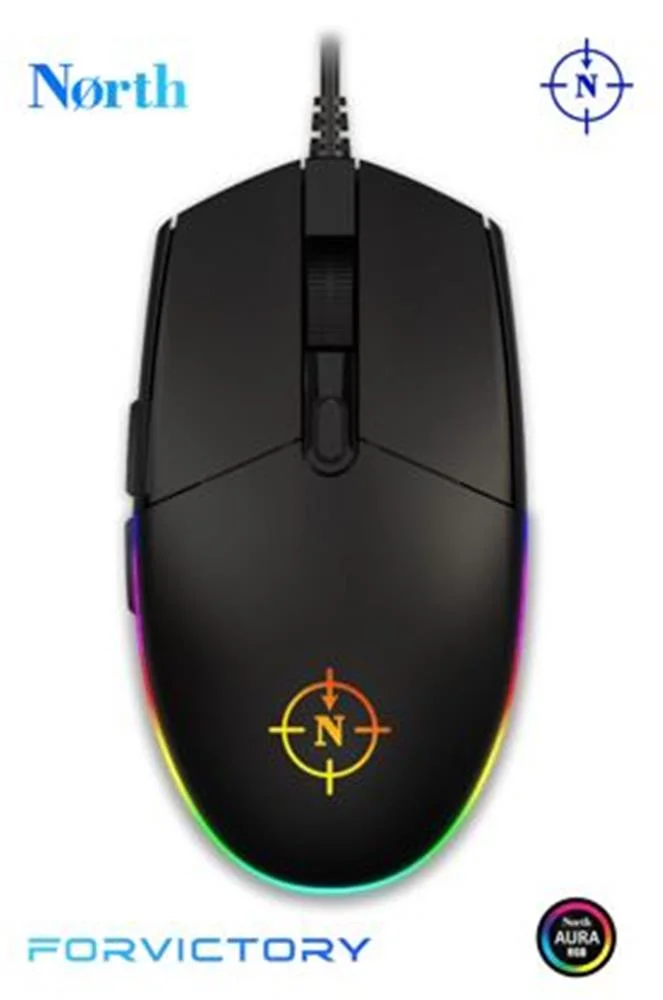 North Combat RGB Kablolu Oyuncu Mouse