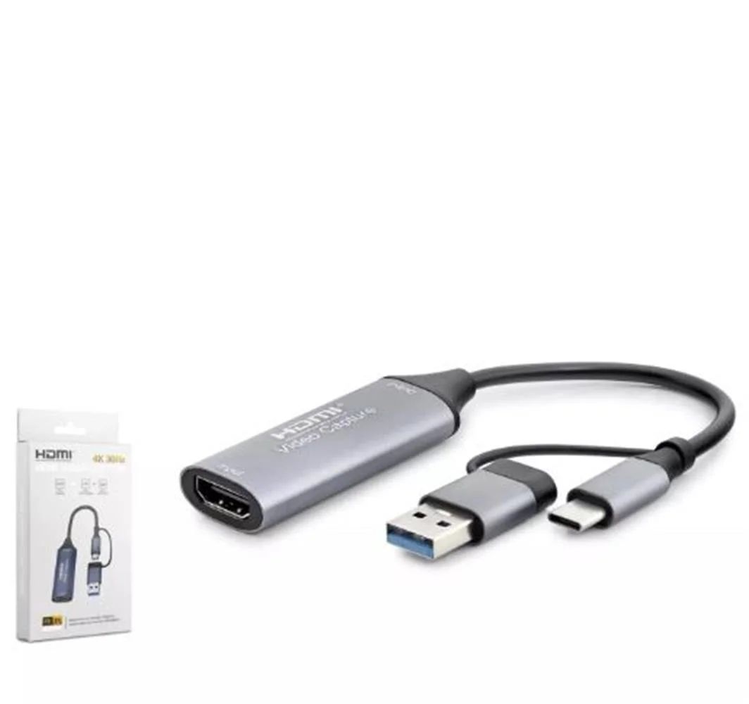 ENKADO EKD-TP46 TYPE-C+USB 3,0 TO HDMI VİDEO CAPTURE