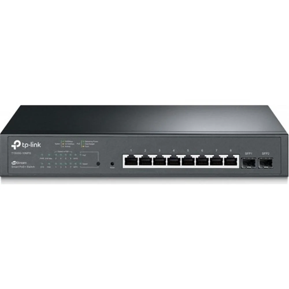 Omada Tp-Link SG2210P 8 Port Poe+ 10-100-1000 Mbps 2 SFP Yönetilebilir Switch