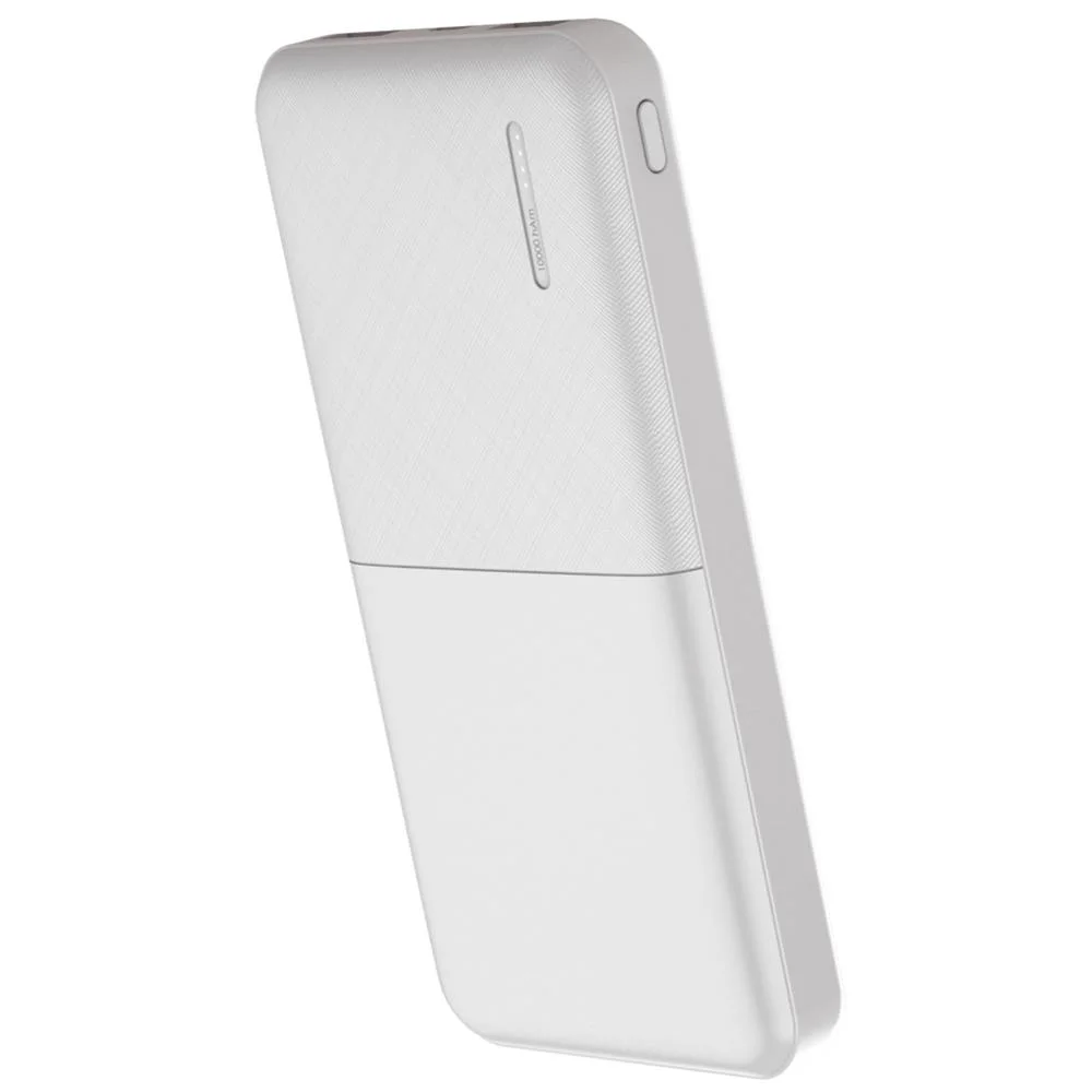 SnapMax SNP-3009 Beyaz 10.000 mah Powerbank 2x USB Çıkışlı 1 Type-C ve 1 Micro Girişli