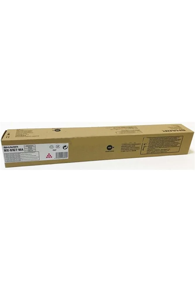 SHARP MX-61GTMA Magenta Kırmızı Orjinal Fotokopi Toneri MX-2630-2651-3050-3550-3070 24.000 Sayfa