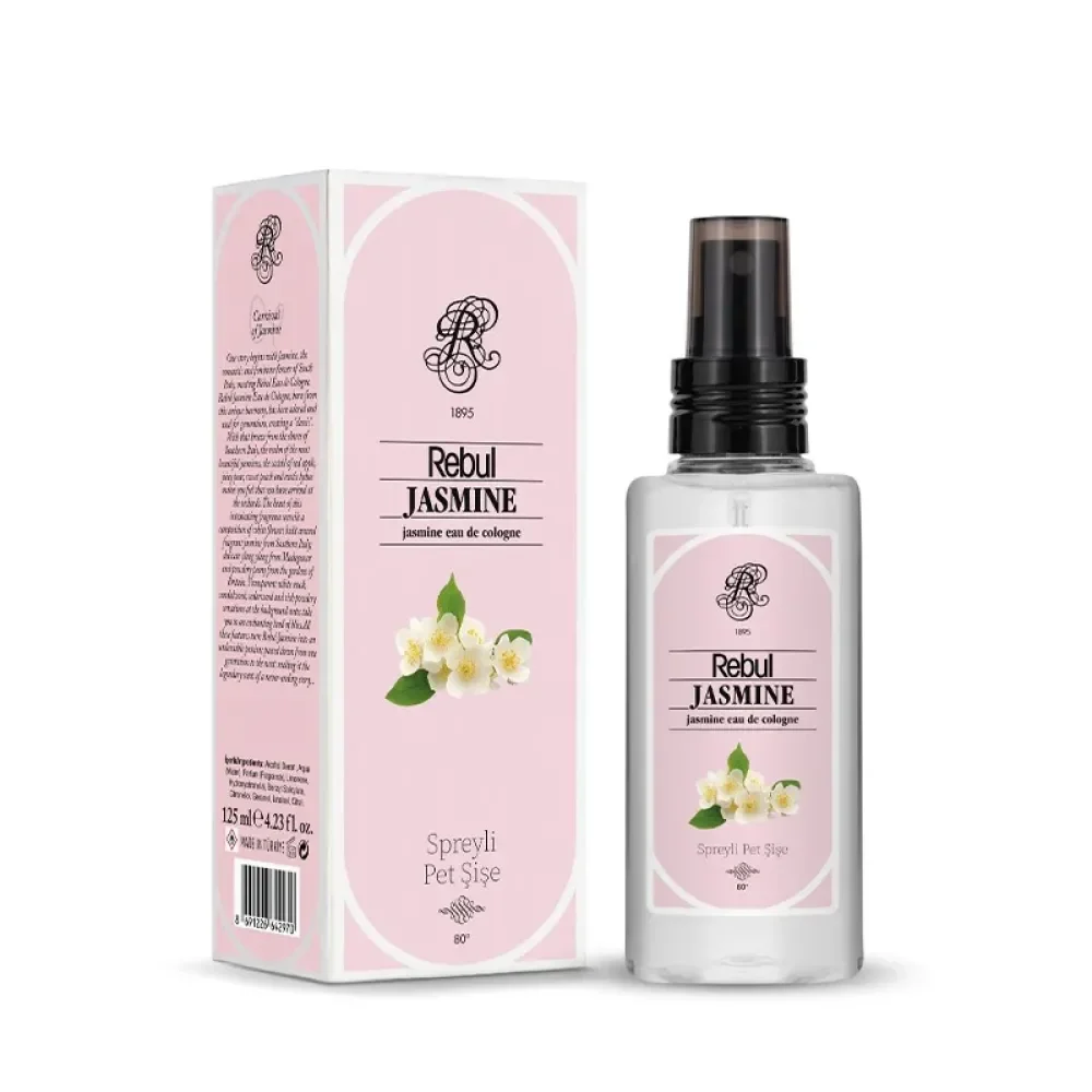 Rebul Jasmine 125 ml Spreyli Kolonya