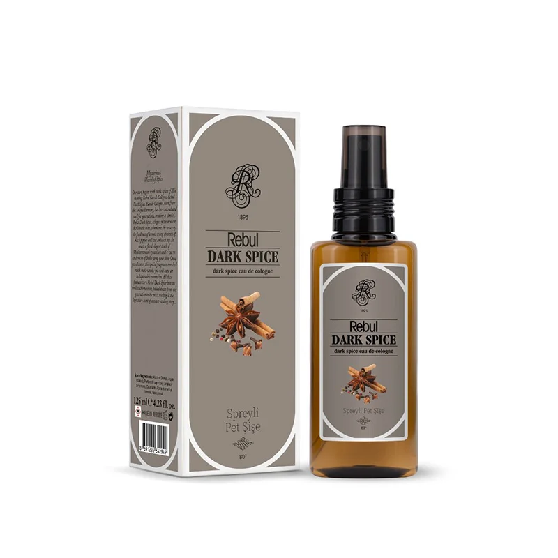 Rebul Dark Spice125 ml Pet Spreyli Kolonya