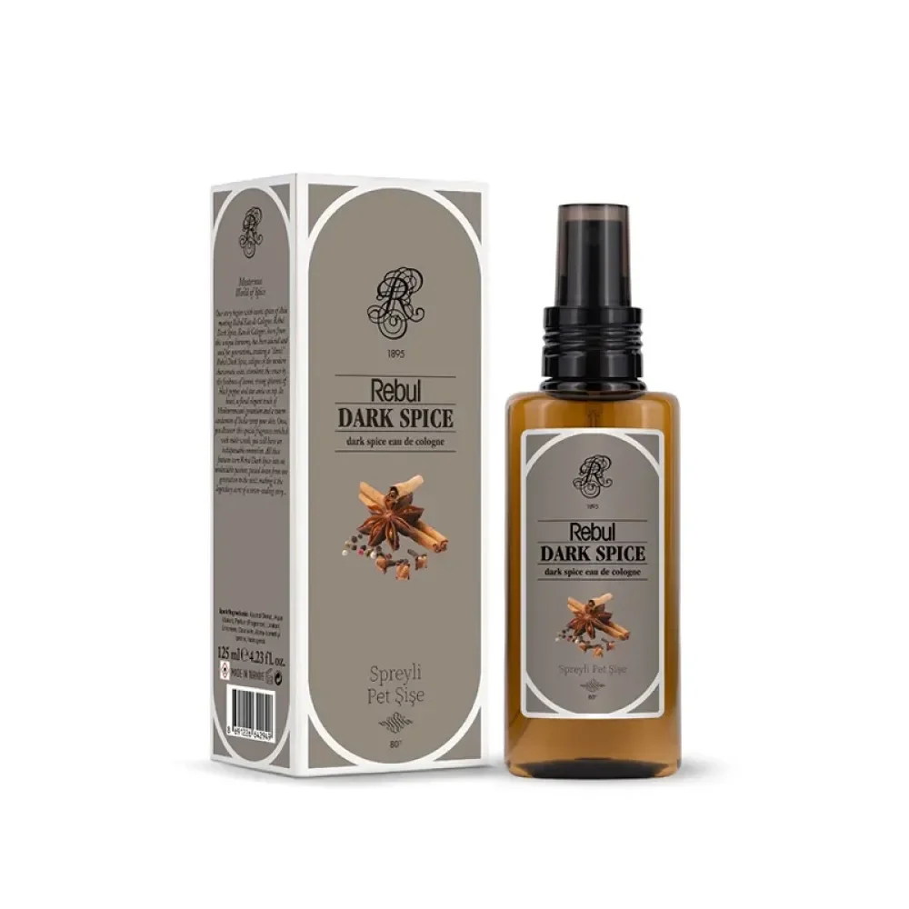 Rebul Dark Spice125 ml Pet Spreyli Kolonya
