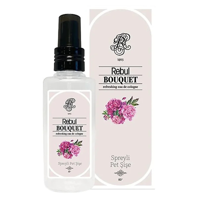 Rebul Bouquet 125 ml Pet Spreyli Kolonya