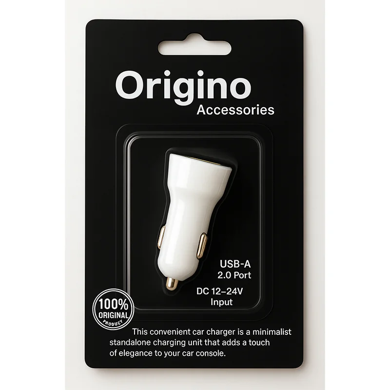 Origino USB Car Charger Çift Girişli USB