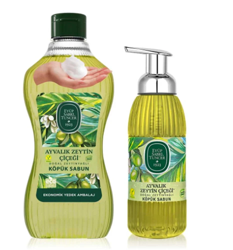 Eyüp Sabri Tuncer 1,5 lt+500 ml Ayvalık Zeytin Çiçeği  Köpük Sabun