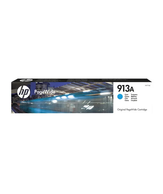 HP F6T77AE Cyan PageWide Kartuş (913A)