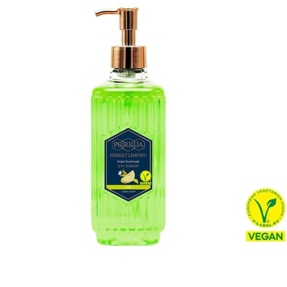 Pereja Misket Limonu Doğal Zeytinyağlı Sıvı Sabun 500 ml